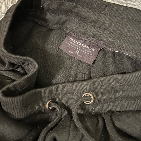 Seduka Black Sweatpants - Picture 2 of 2